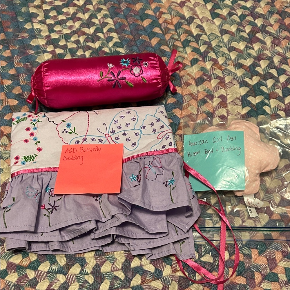 2/$25 American Girl Bloom Bedding + Butterfly Bedding Bundle